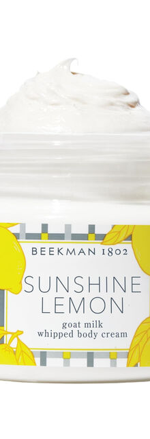 Beekman 1802 Sunshine Lemon Whipped Body Cream Beekman 1802 Sunshine Lemon Whipped Body Cream